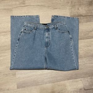 NEW High rise relaxed dad jeans in light wash